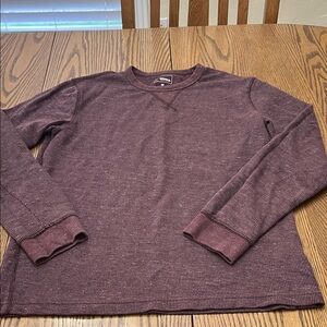 Sonoma Burgundy Knit Top